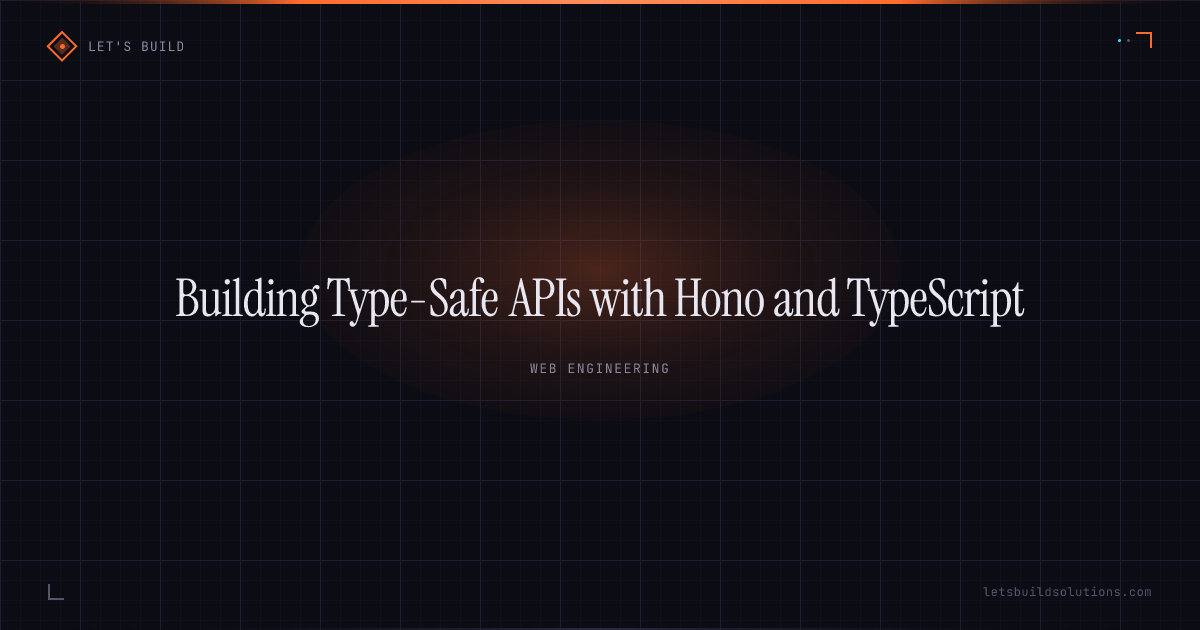 Building Type-Safe APIs with Hono and TypeScript
